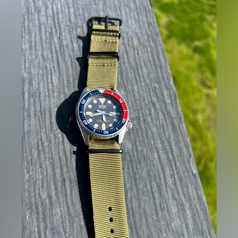 •SEIKO SCUBA DIVER 7S26-0030 SKX013 AUTOMATIC UNISEX WATCH•